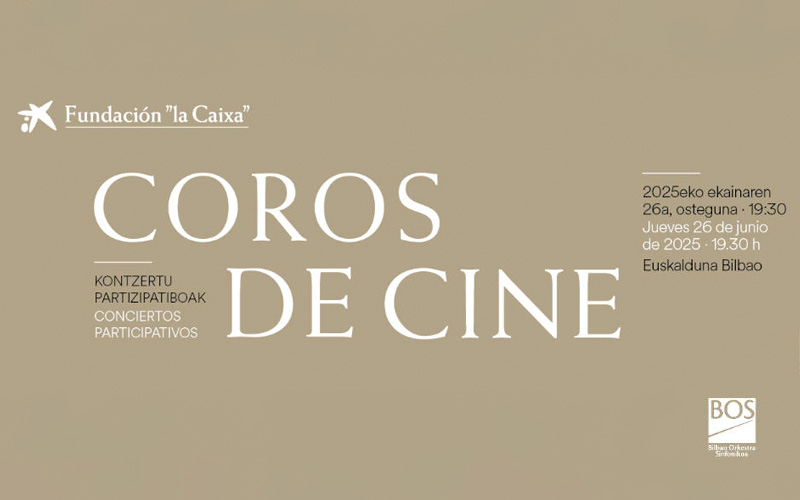 >COROS DE CINE – CONCIERTO PARTICIPATIVO